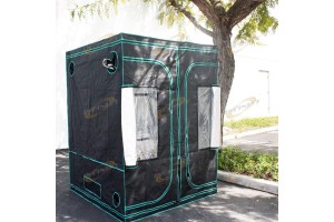 REFLECTIVE 10'x 10'x 7' HYDROPONIC INDOOR GROW ROOM TENT GREENHOUSE 100% Mylar